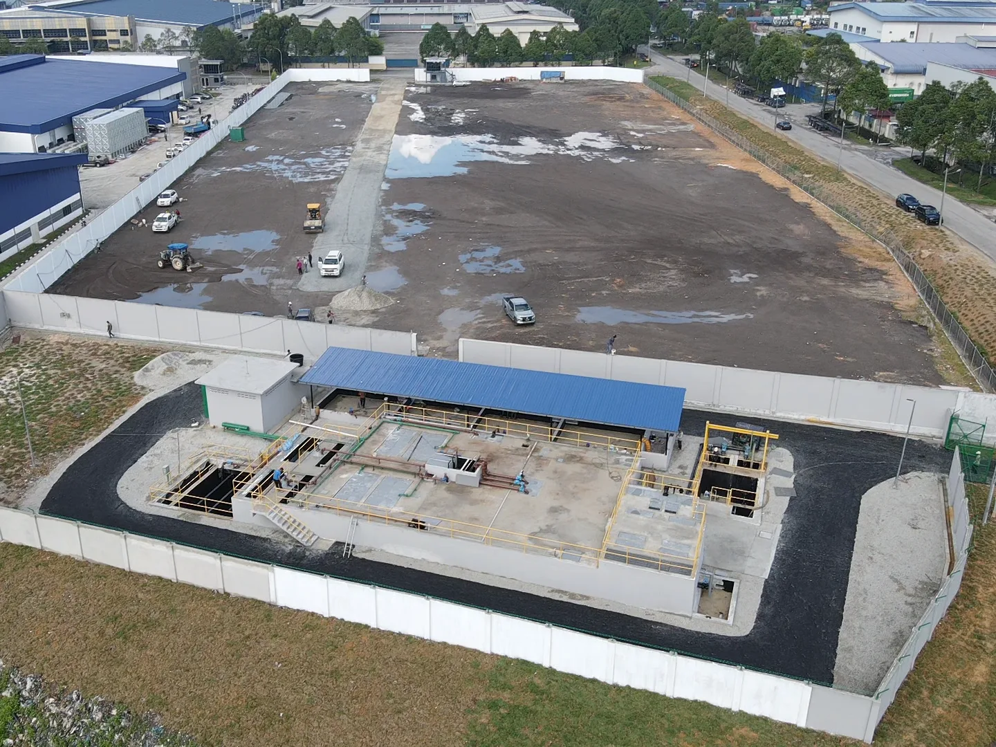 sewage treatment plant